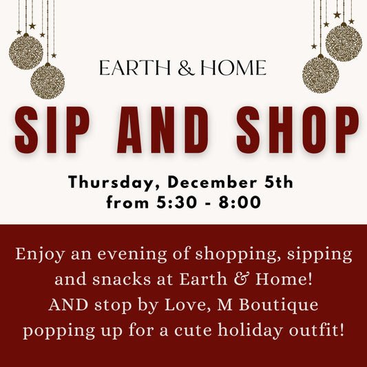 Holiday Sip and Shop