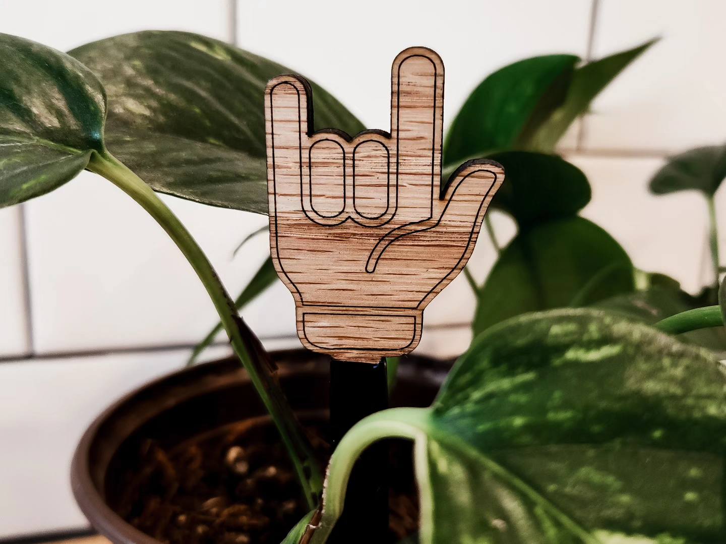 Cutout Plant Marker