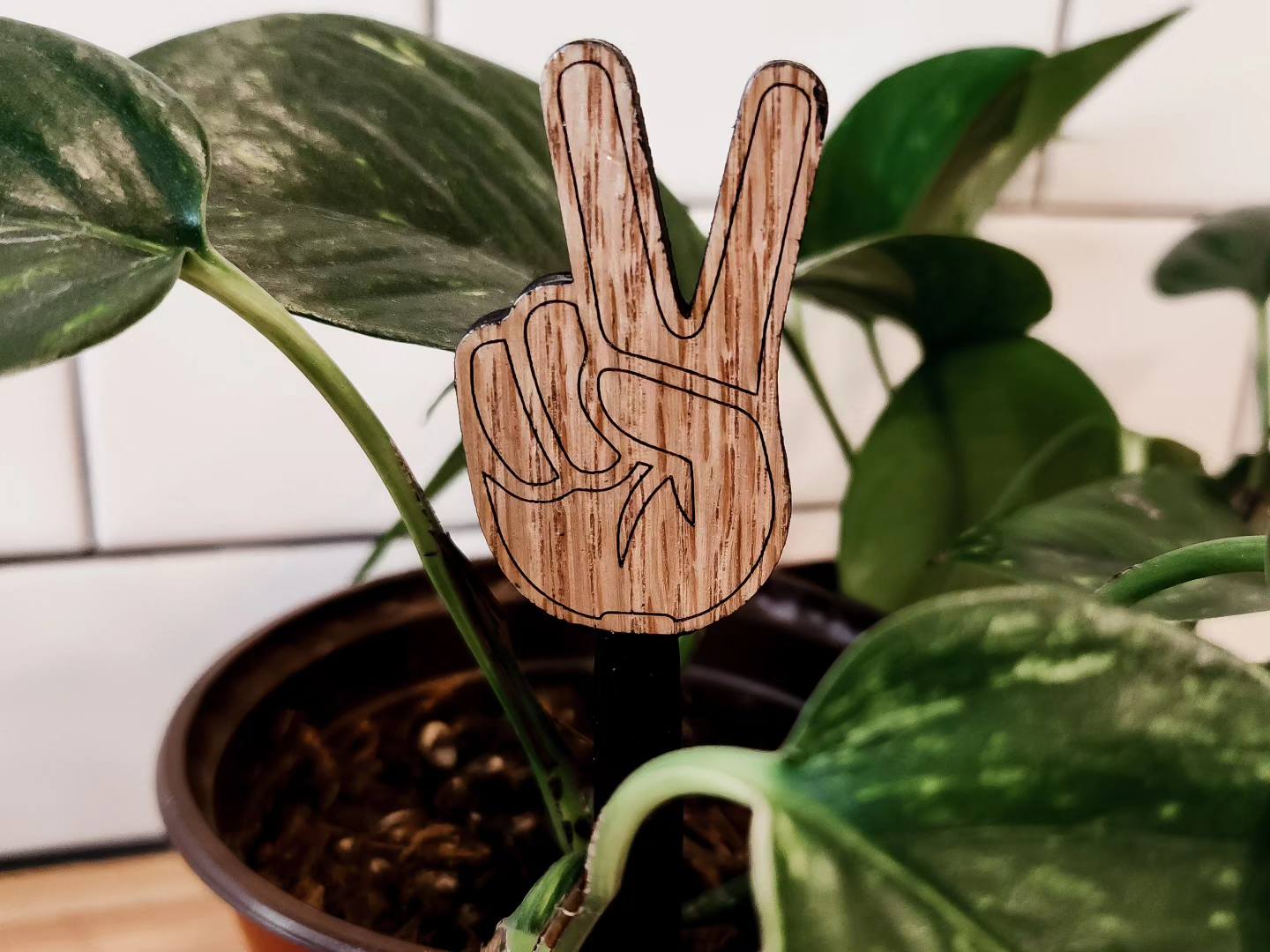 Cutout Plant Marker